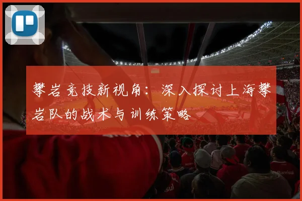 攀岩竞技新视角：深入探讨上海攀岩队的战术与训练策略